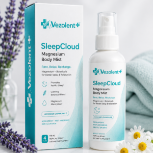 Vezolent SleepCloud Magnesium Body Mist