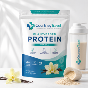 CourtneyTravel Plant-Based Protein – Vanilla